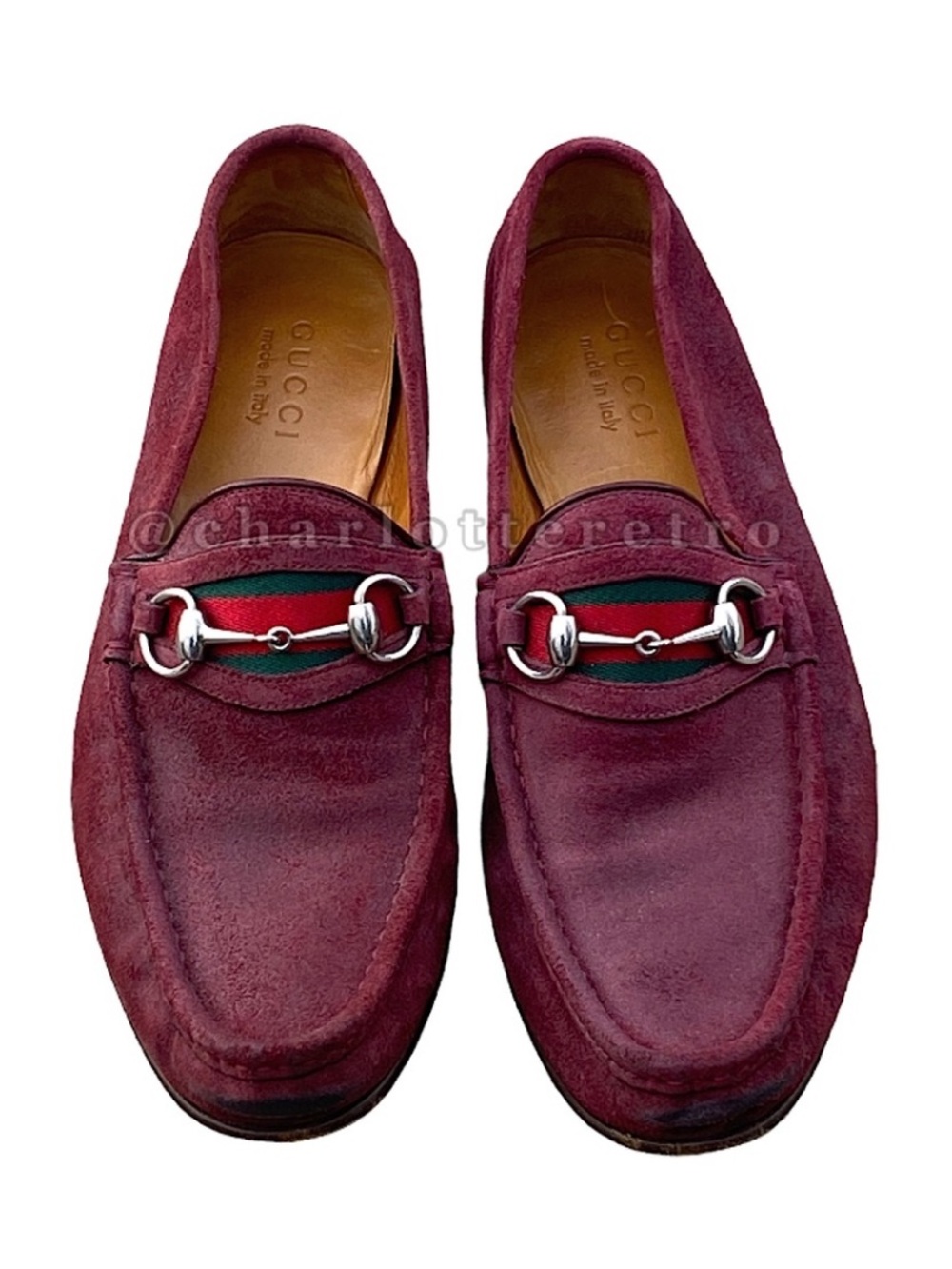 Gucci • Horsebit Suede Loafers
